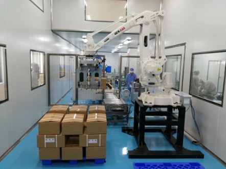 8-12 箱 / 分鐘高速碼垛，邁馳包裝線設備賦能企業(yè)智能升級